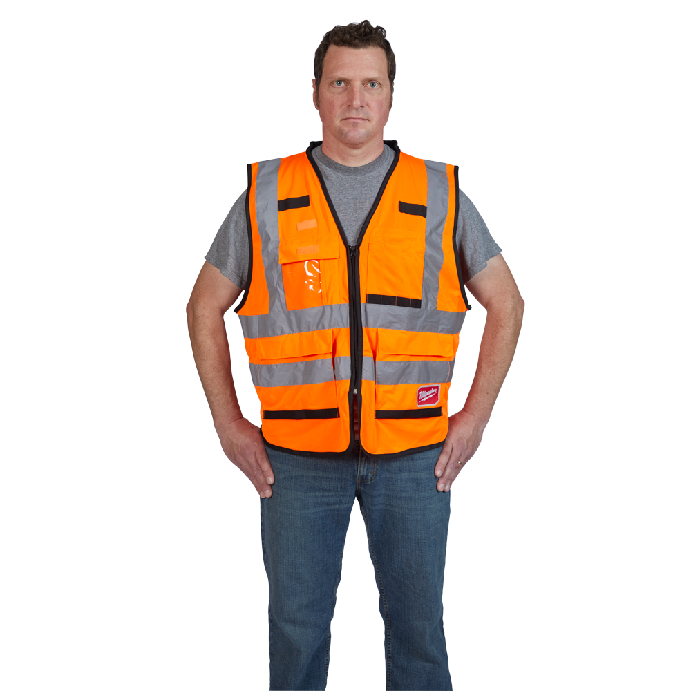 Buy HEALTH SAFE Polyster Fabric Orange Reflective Safety Jacket|Safety Coat  with Velcro Clousure for Traffic,Sports,Construction Site (Pack of 50)  Online at Best Prices in India - JioMart.