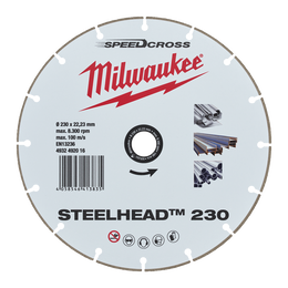 230mm (9") STEELHEAD™ Metal Diamond Cut-Off Blade