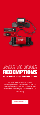 Milwaukee Redemptions - 1st January - 28th February 2025